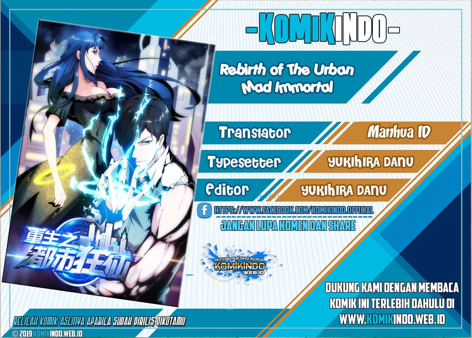 Baca Komik Rebirth Of The Urban Mad Immortal Chapter 02 Gambar 1