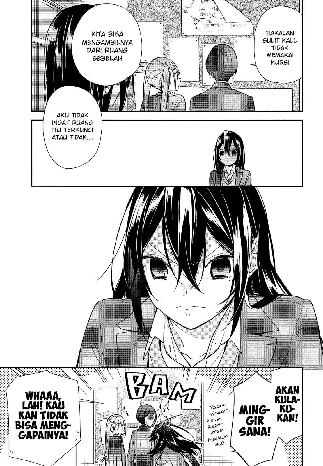 Horimiya Chapter 105 Gambar 8