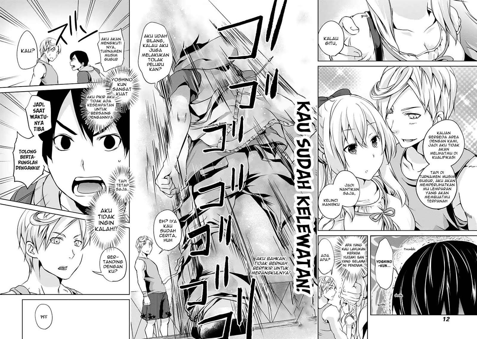 Yuizaki-san wa Nageru! Chapter 38 Gambar 15