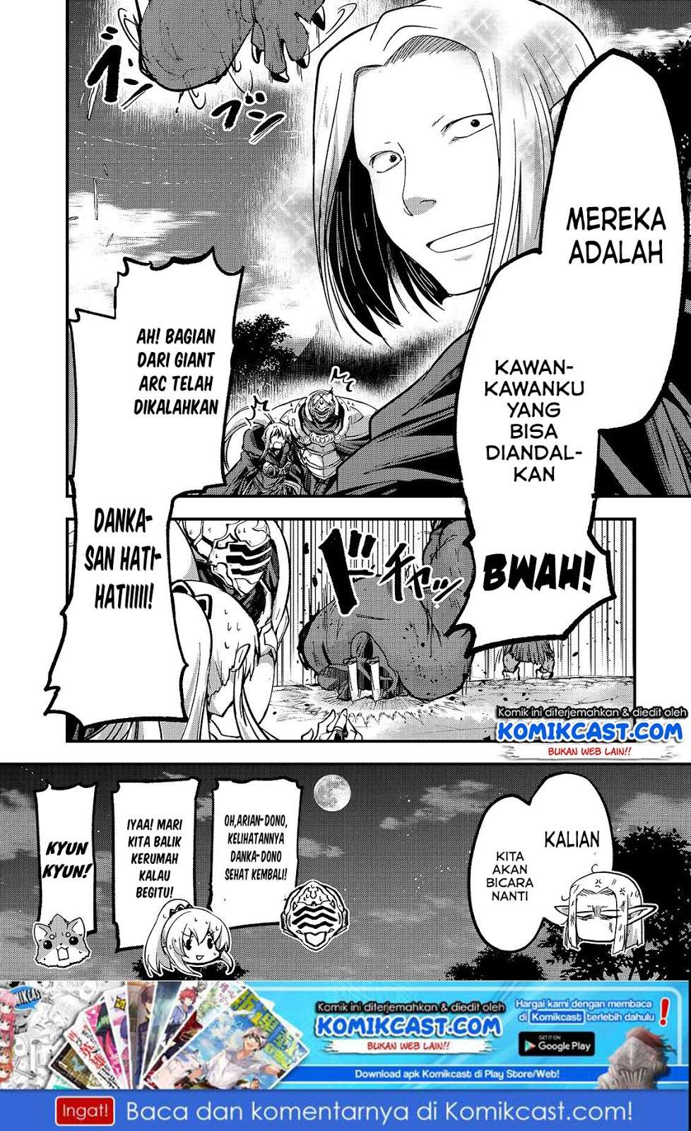 Gaikotsu Kishi-sama, Tadaima Isekai e Odekake-chuu Chapter 28 Gambar 29