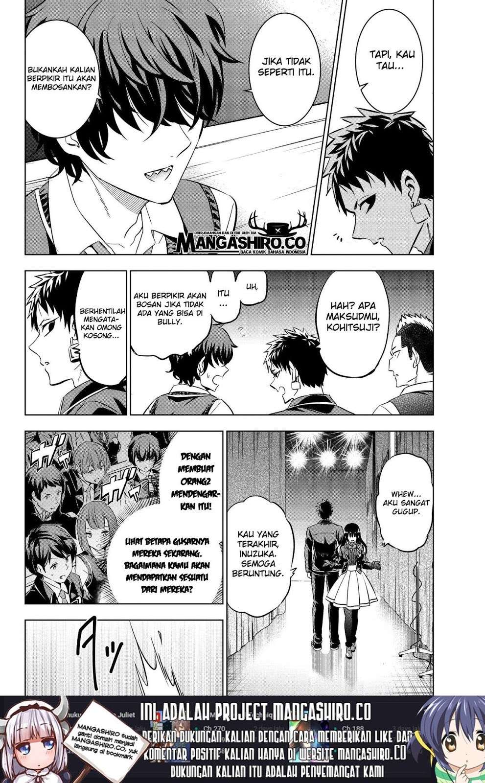 Kishuku Gakkou no Juliet Chapter 81 Gambar 14
