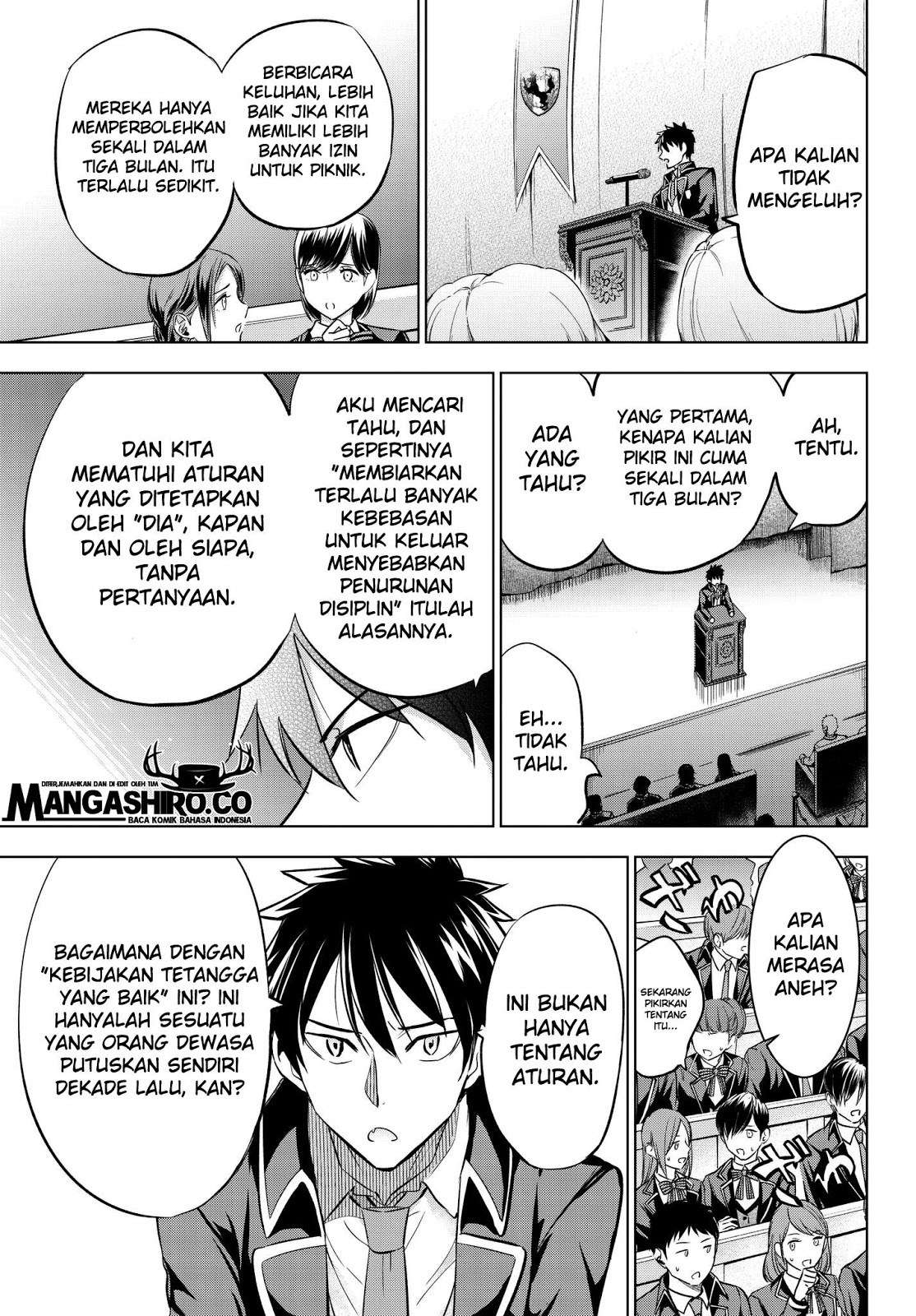 Kishuku Gakkou no Juliet Chapter 81 Gambar 17