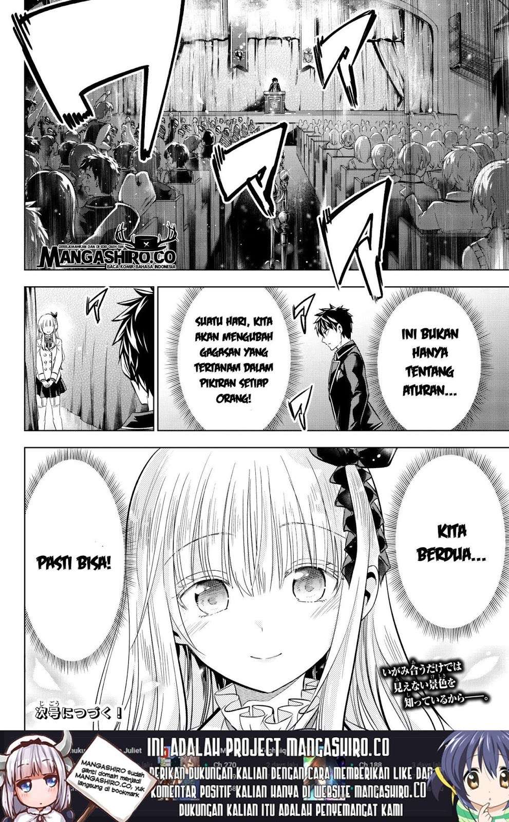 Kishuku Gakkou no Juliet Chapter 81 Gambar 21