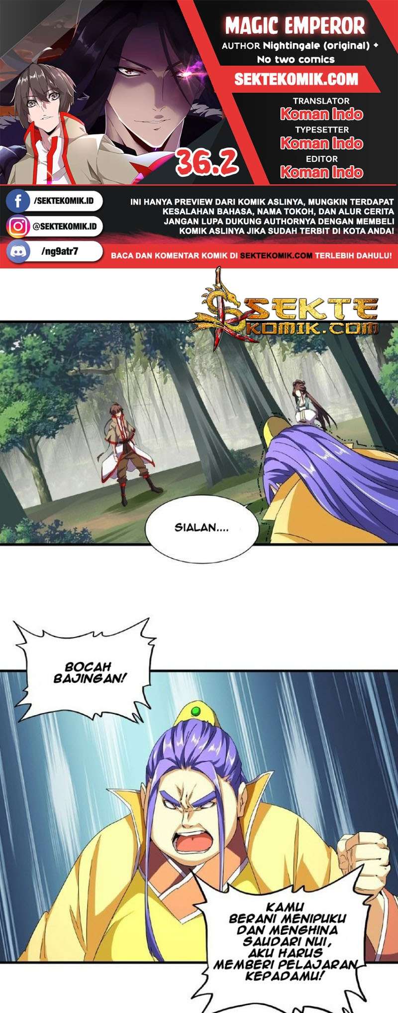 Baca Komik Magic Emperor Chapter 37 Gambar 1