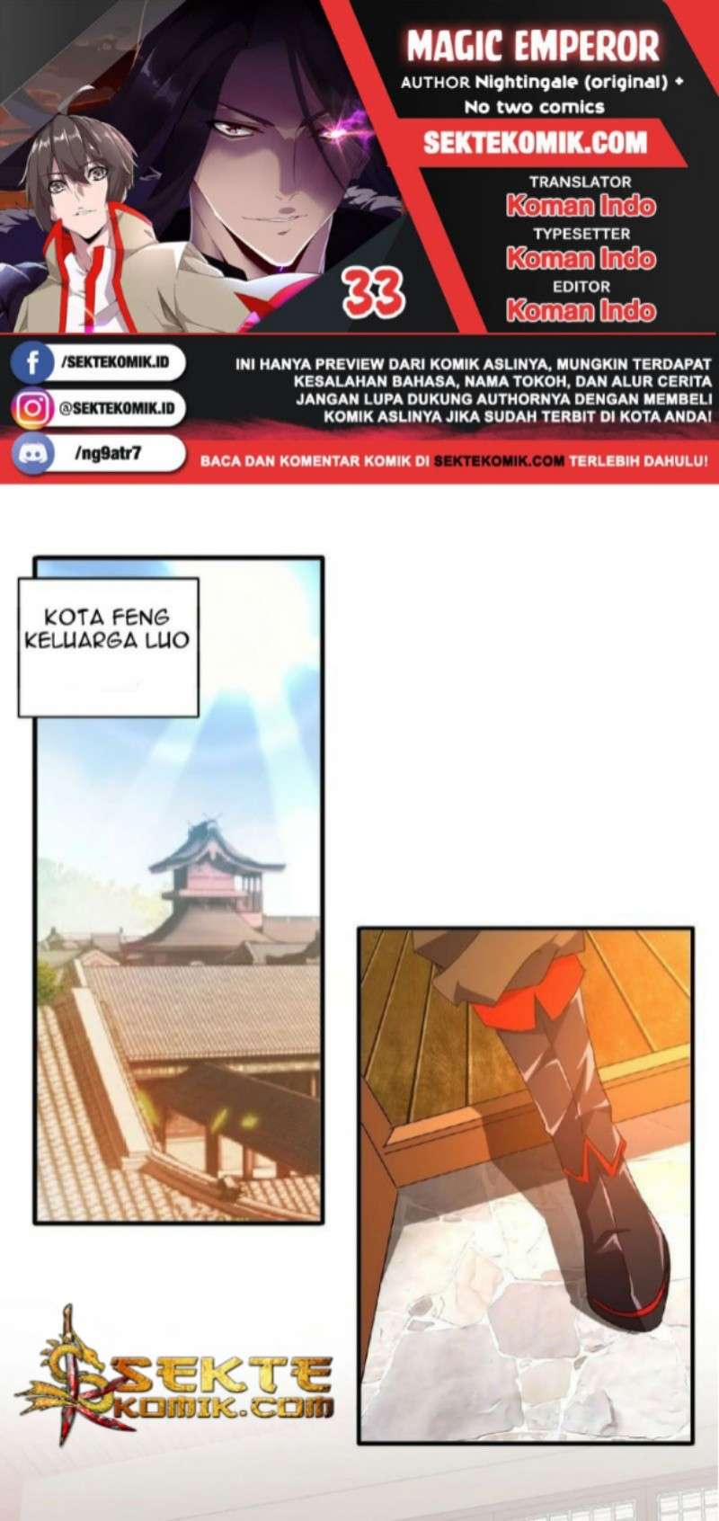 Baca Komik Magic Emperor Chapter 33 Gambar 1