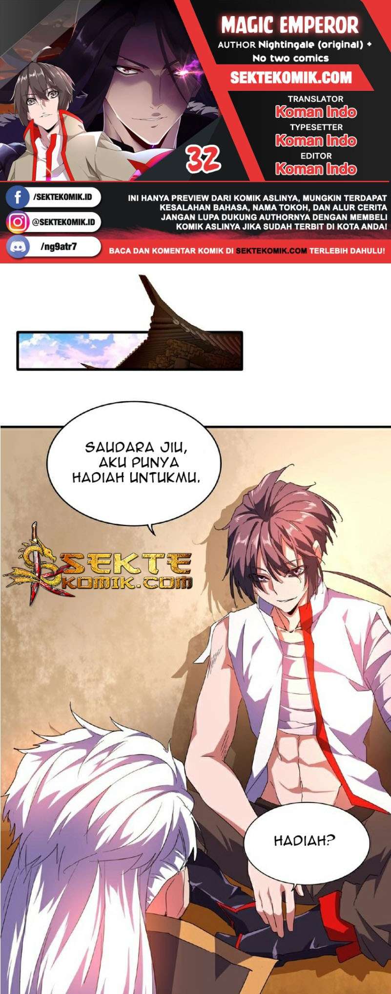 Baca Komik Magic Emperor Chapter 32 Gambar 1