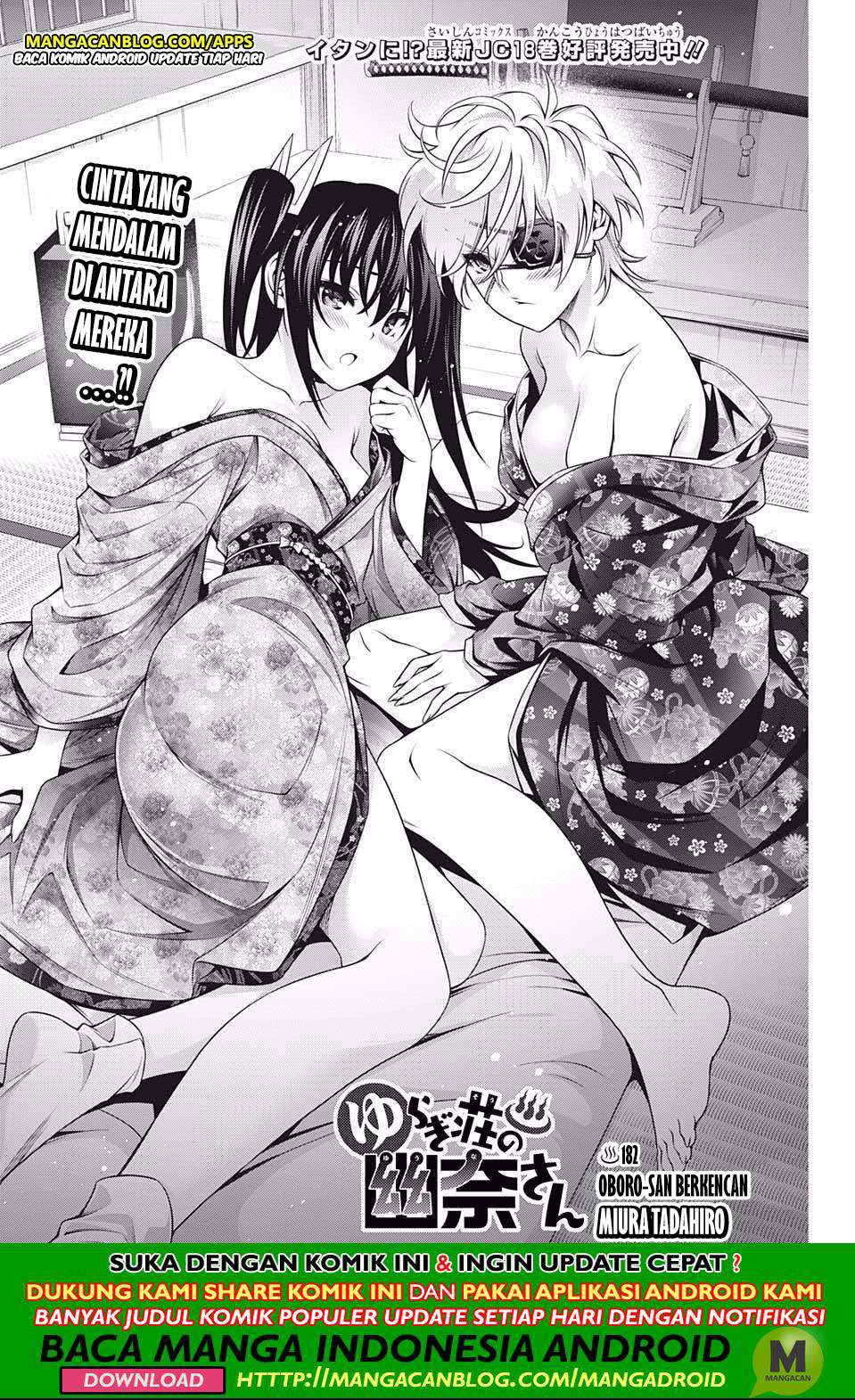 Baca Komik Yuragi-sou no Yuuna-san Chapter 182 Gambar 1