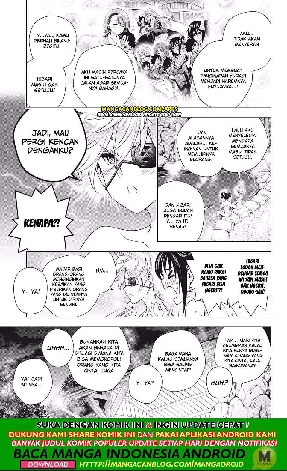 Yuragi-sou no Yuuna-san Chapter 182 Gambar 3