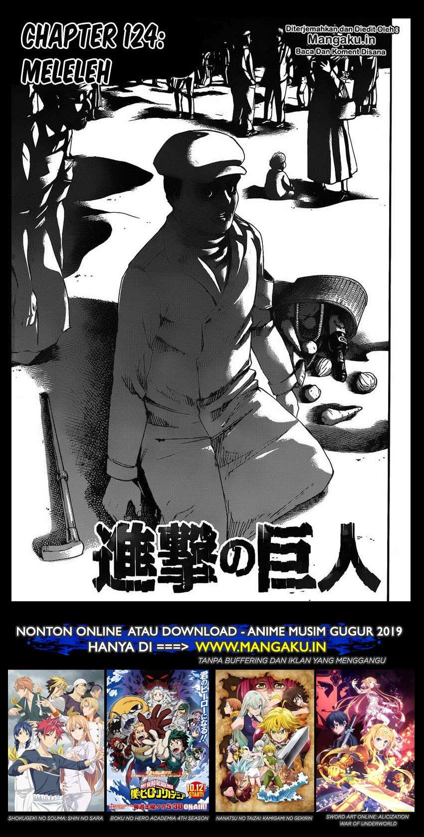 Baca Komik Shingeki no Kyojin Chapter 124 Gambar 1
