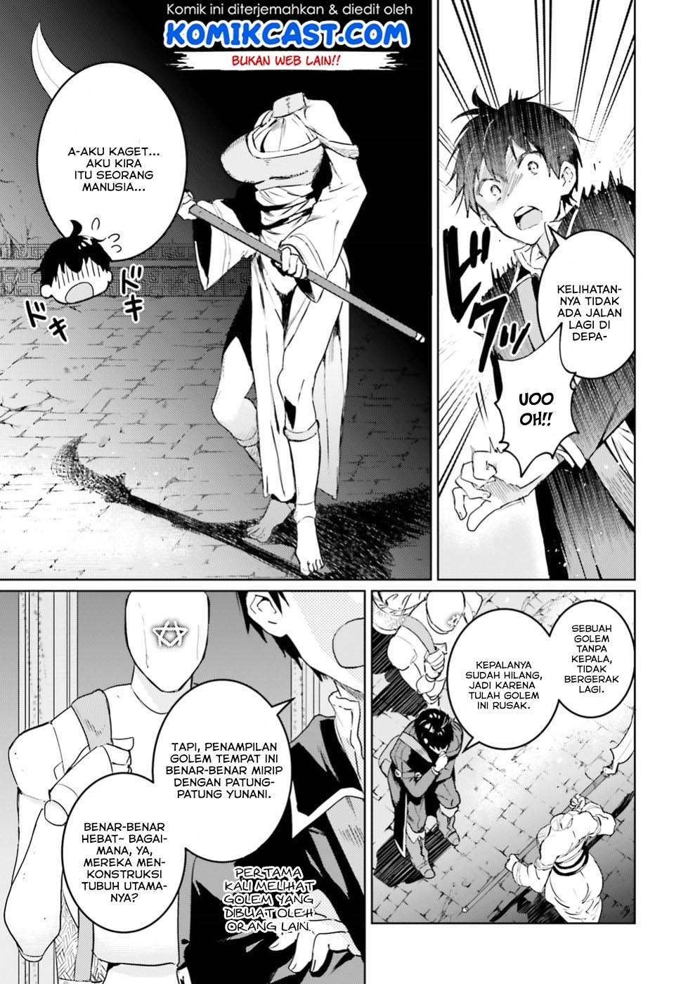 The Sorcerer King of Destruction and the Golem of the Barbarian Queen Chapter 6 Gambar 13