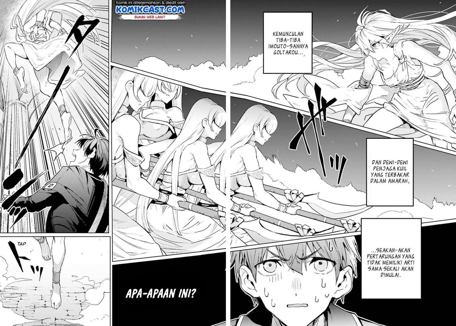 The Sorcerer King of Destruction and the Golem of the Barbarian Queen Chapter 6 Gambar 21