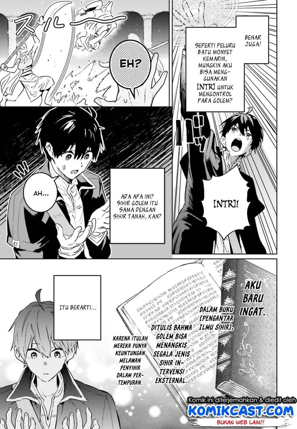 The Sorcerer King of Destruction and the Golem of the Barbarian Queen Chapter 6 Gambar 27