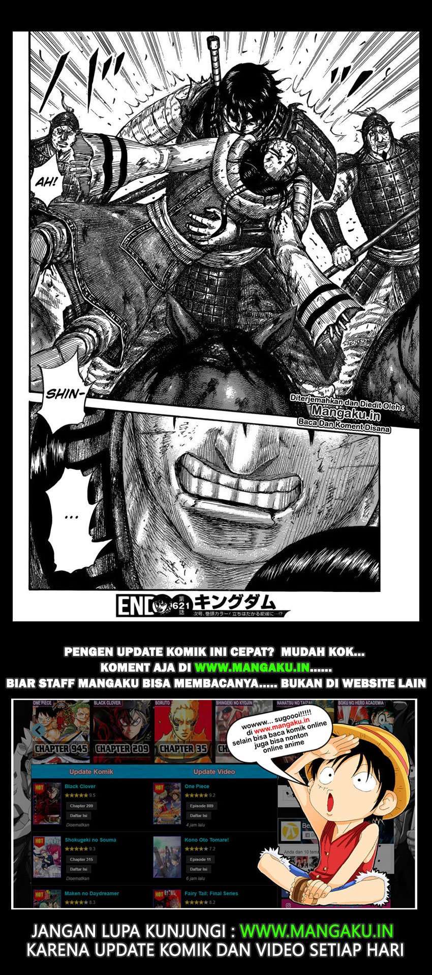 Kingdom Chapter 621 Gambar 20