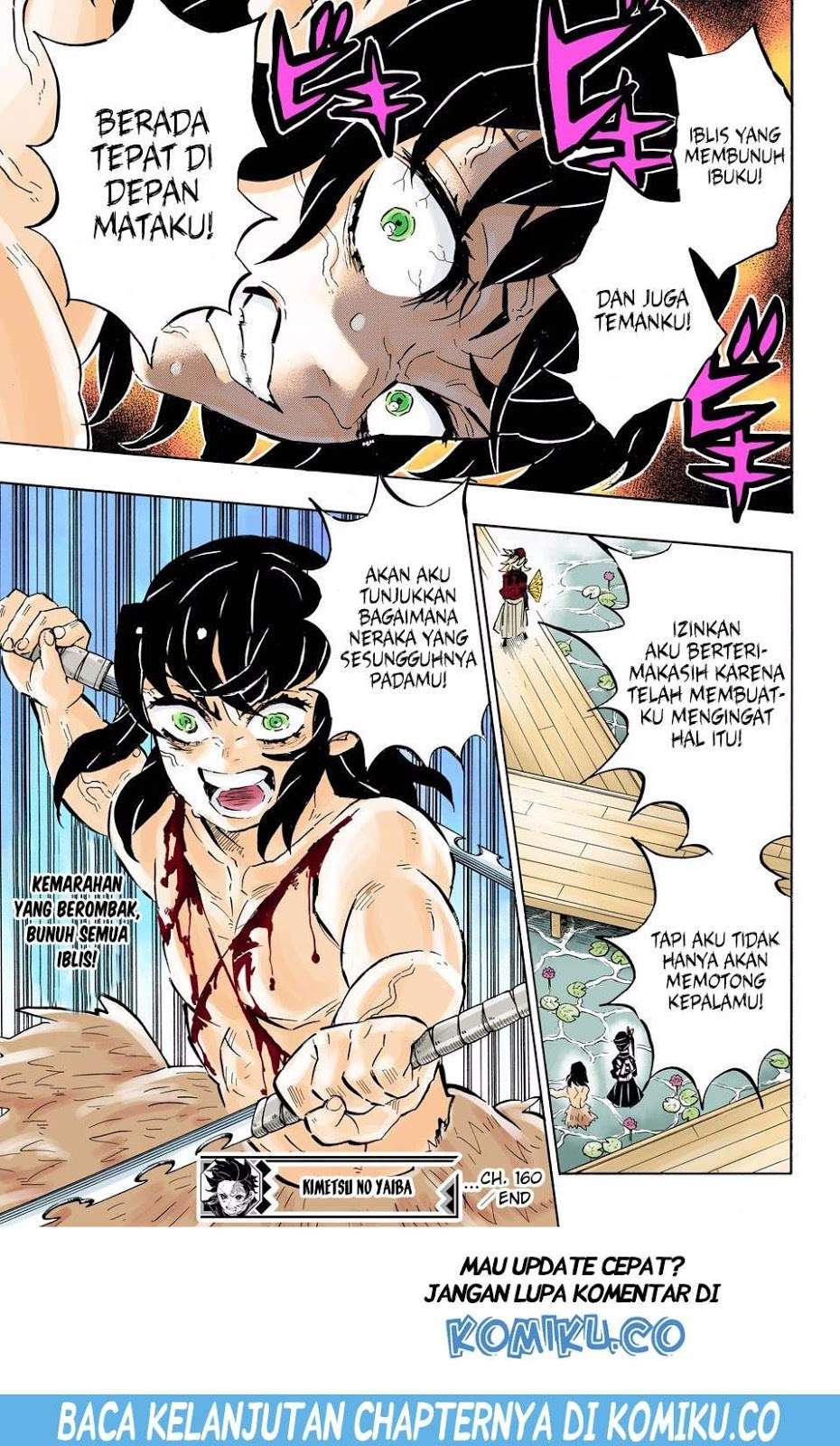 Kimetsu no Yaiba Chapter 160 Gambar 20