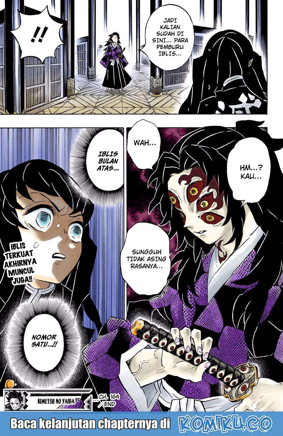 Kimetsu no Yaiba Chapter 164 Gambar 20