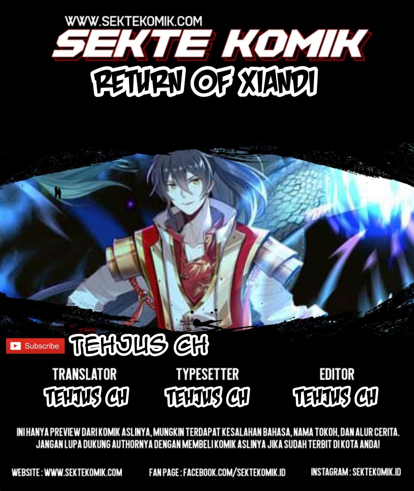 Baca Komik Return of Xiandi Chapter 12 Gambar 1