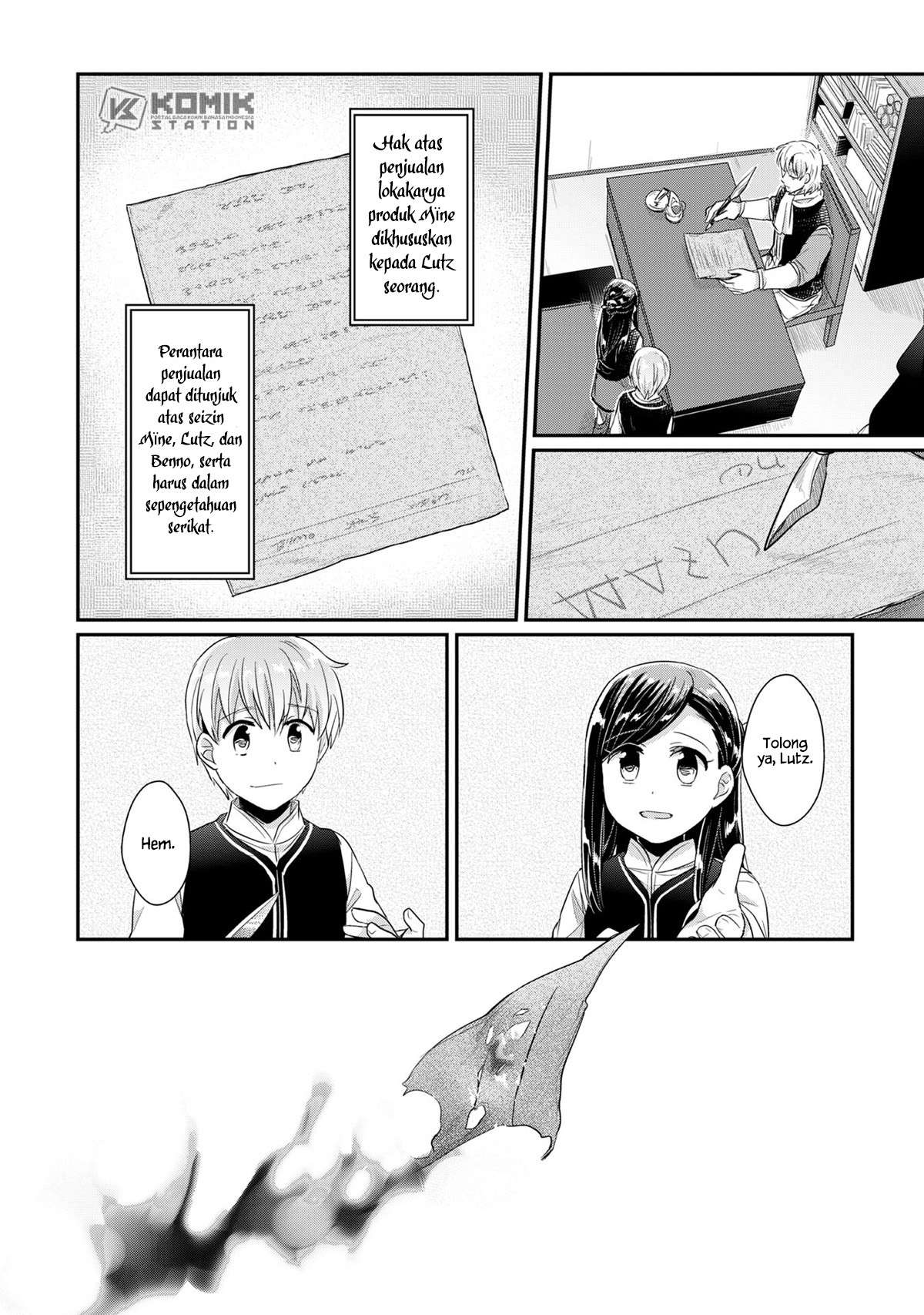 Honzuki no Gekokujou Chapter 32 Gambar 46