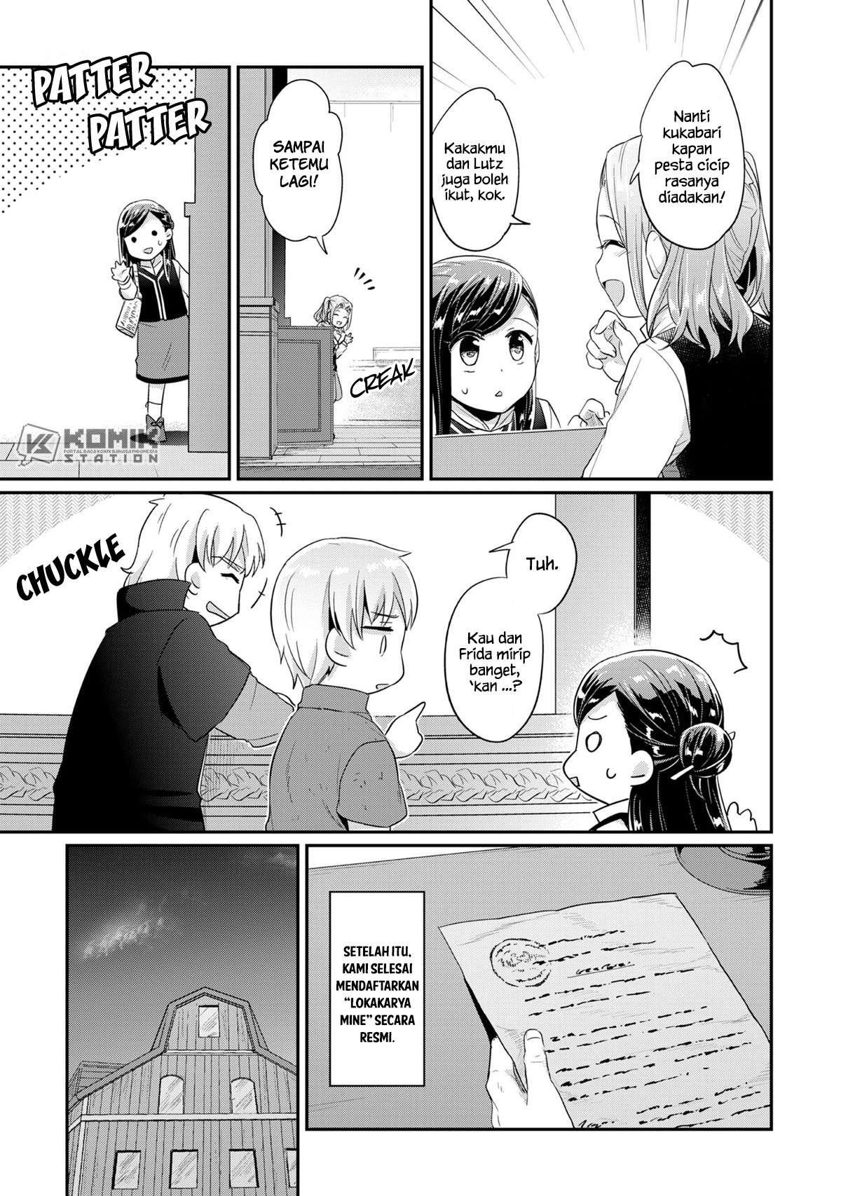 Honzuki no Gekokujou Chapter 32 Gambar 49