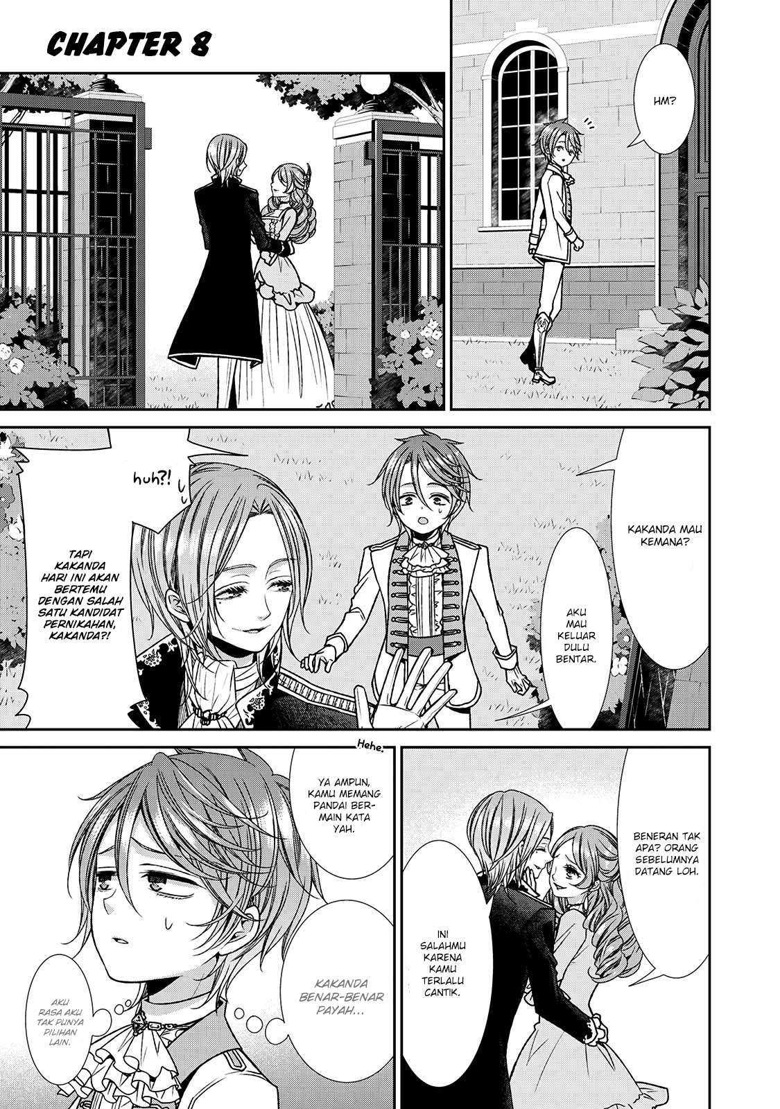 Baca Manga Jishou Akuyaku Reijou na Konyakusha no Kansatsu Kiroku Chapter 08 Gambar 2