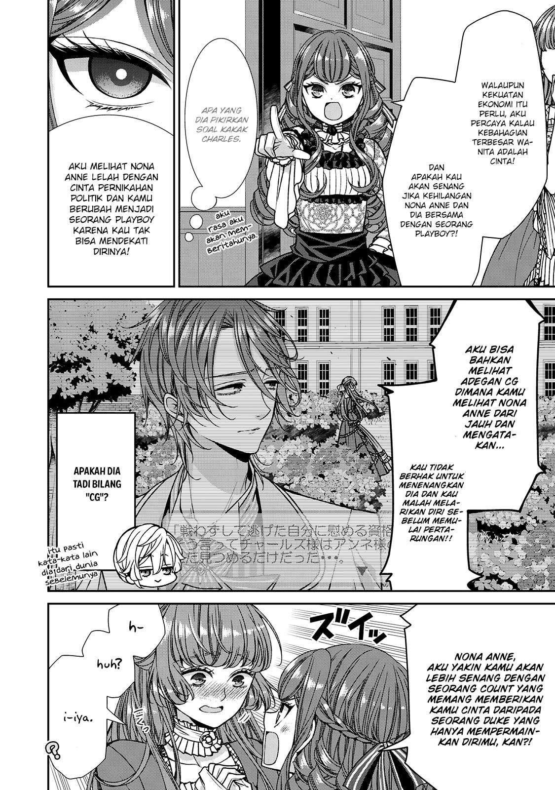 Jishou Akuyaku Reijou na Konyakusha no Kansatsu Kiroku Chapter 08 Gambar 28