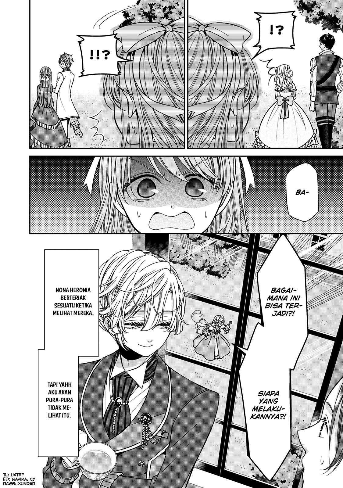 Jishou Akuyaku Reijou na Konyakusha no Kansatsu Kiroku Chapter 08 Gambar 34