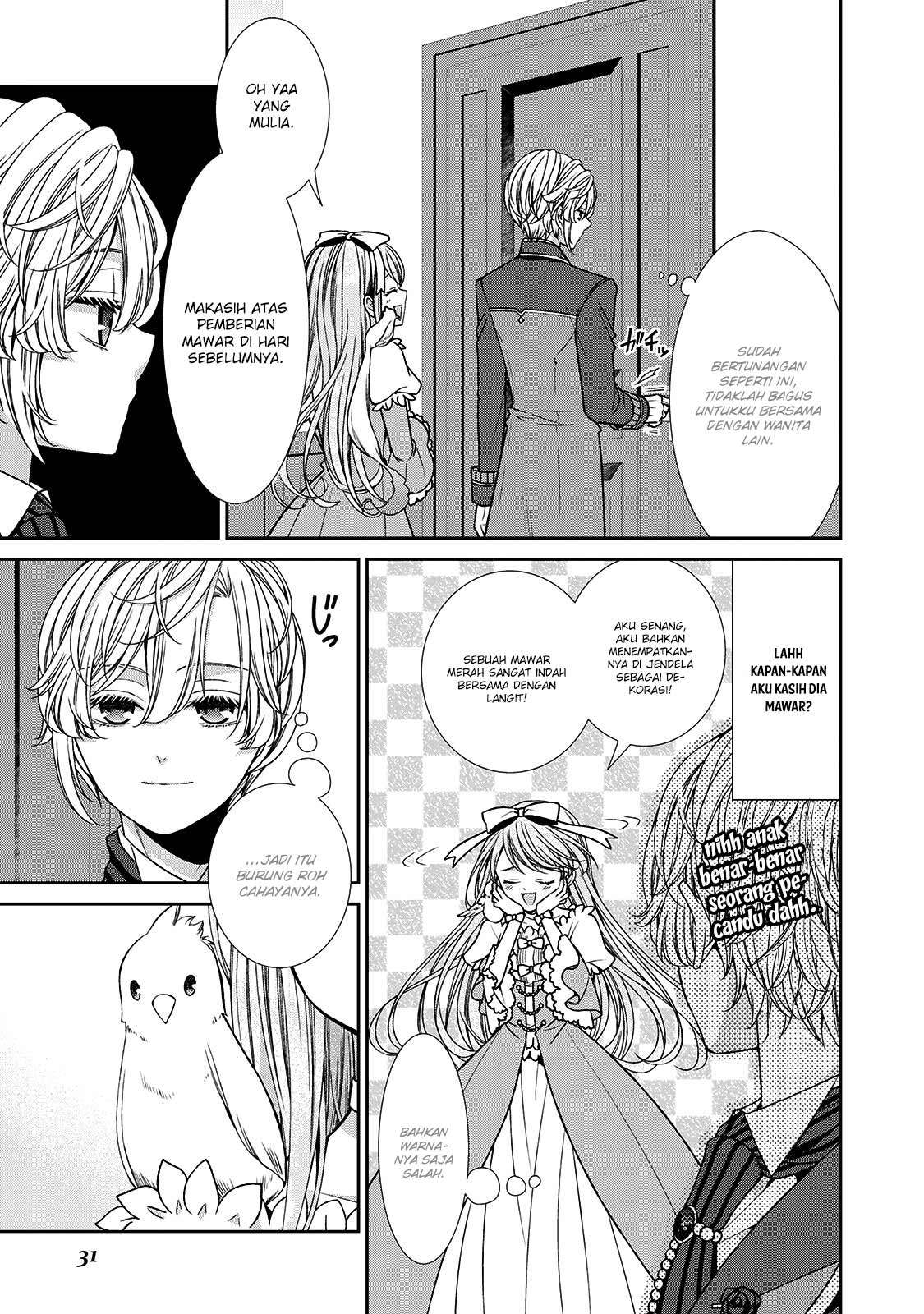 Jishou Akuyaku Reijou na Konyakusha no Kansatsu Kiroku Chapter 07 Gambar 34