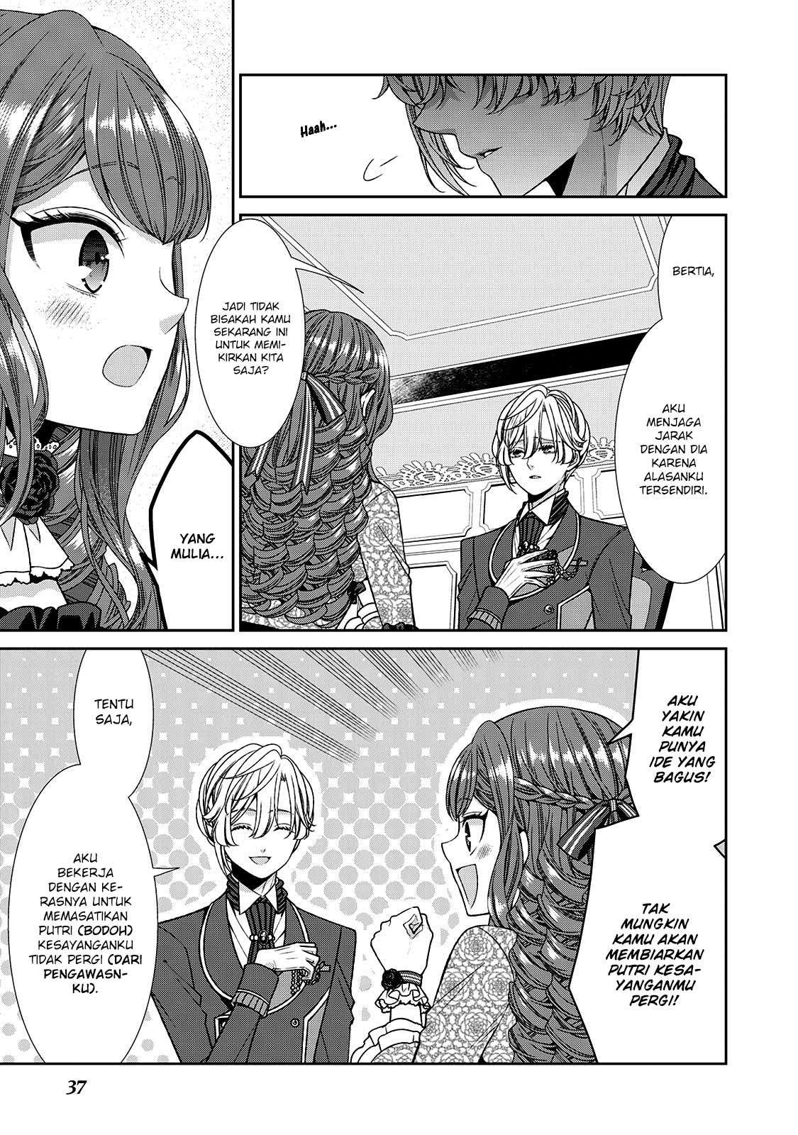 Jishou Akuyaku Reijou na Konyakusha no Kansatsu Kiroku Chapter 07 Gambar 40