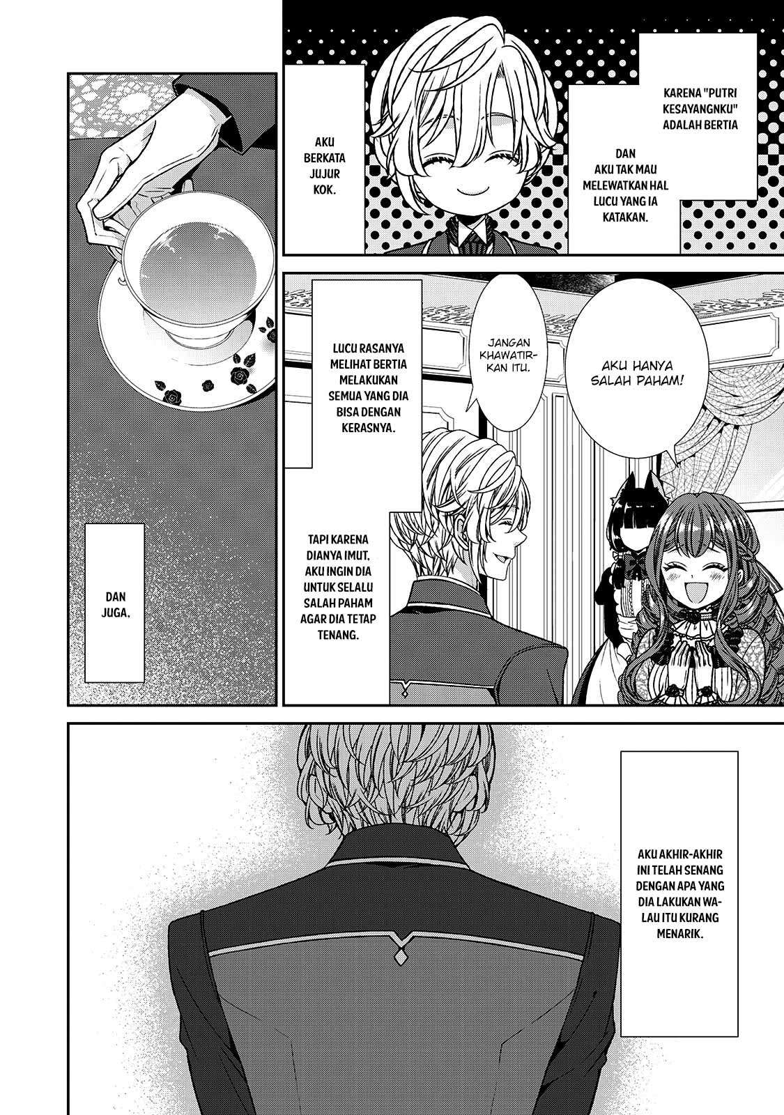 Jishou Akuyaku Reijou na Konyakusha no Kansatsu Kiroku Chapter 07 Gambar 41