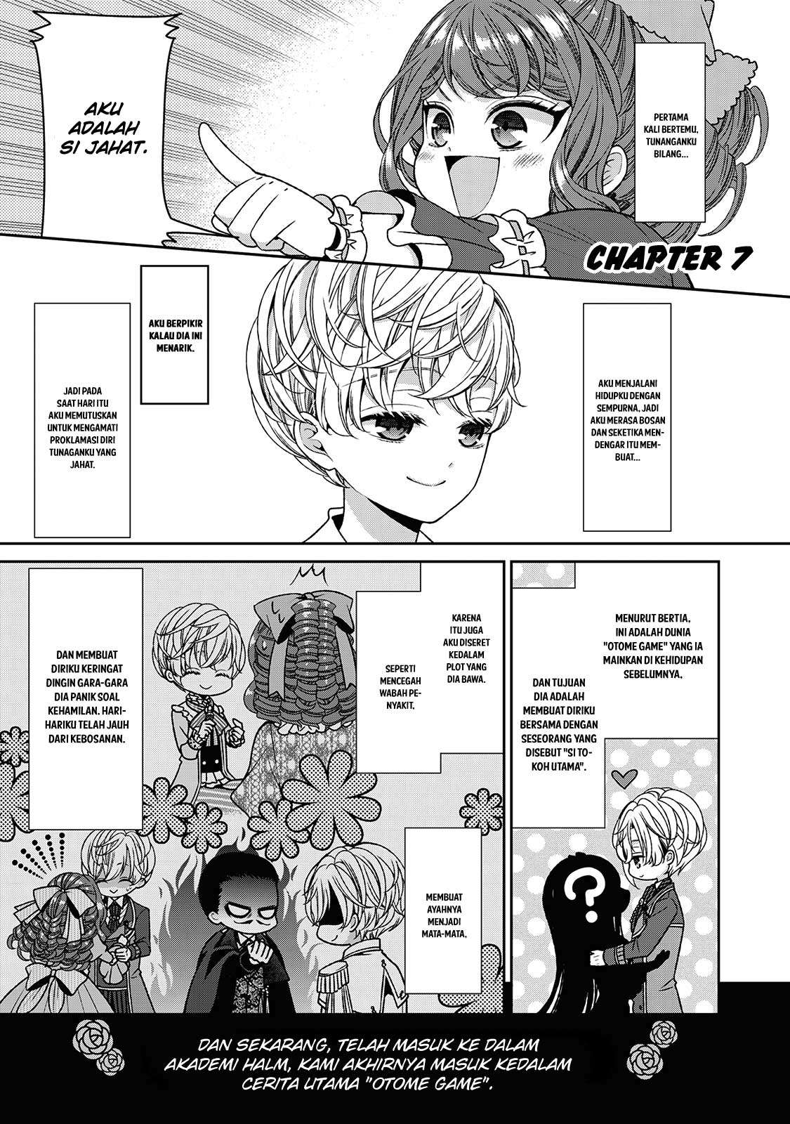 Jishou Akuyaku Reijou na Konyakusha no Kansatsu Kiroku Chapter 07 Gambar 7