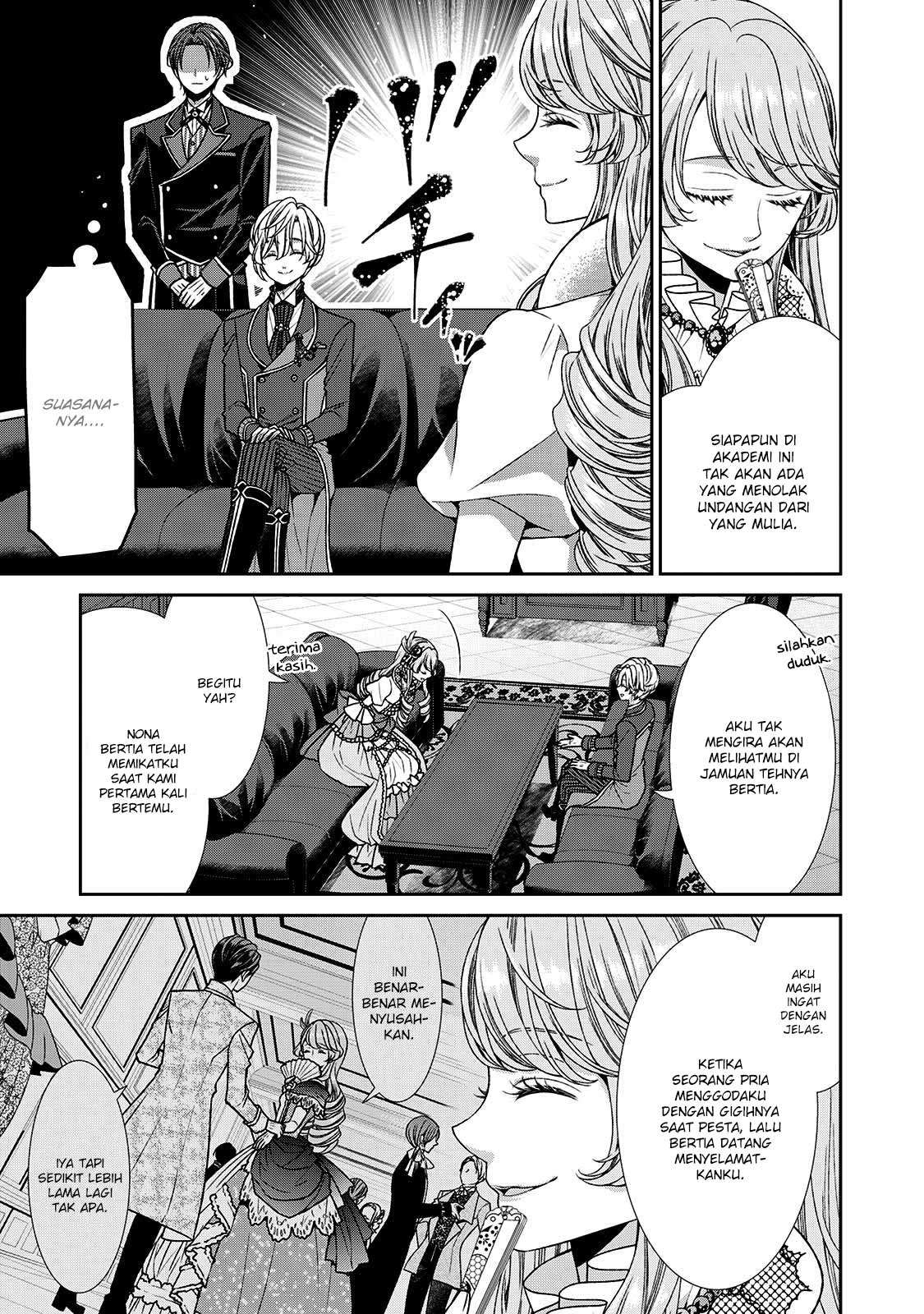 Jishou Akuyaku Reijou na Konyakusha no Kansatsu Kiroku Chapter 07 Gambar 9
