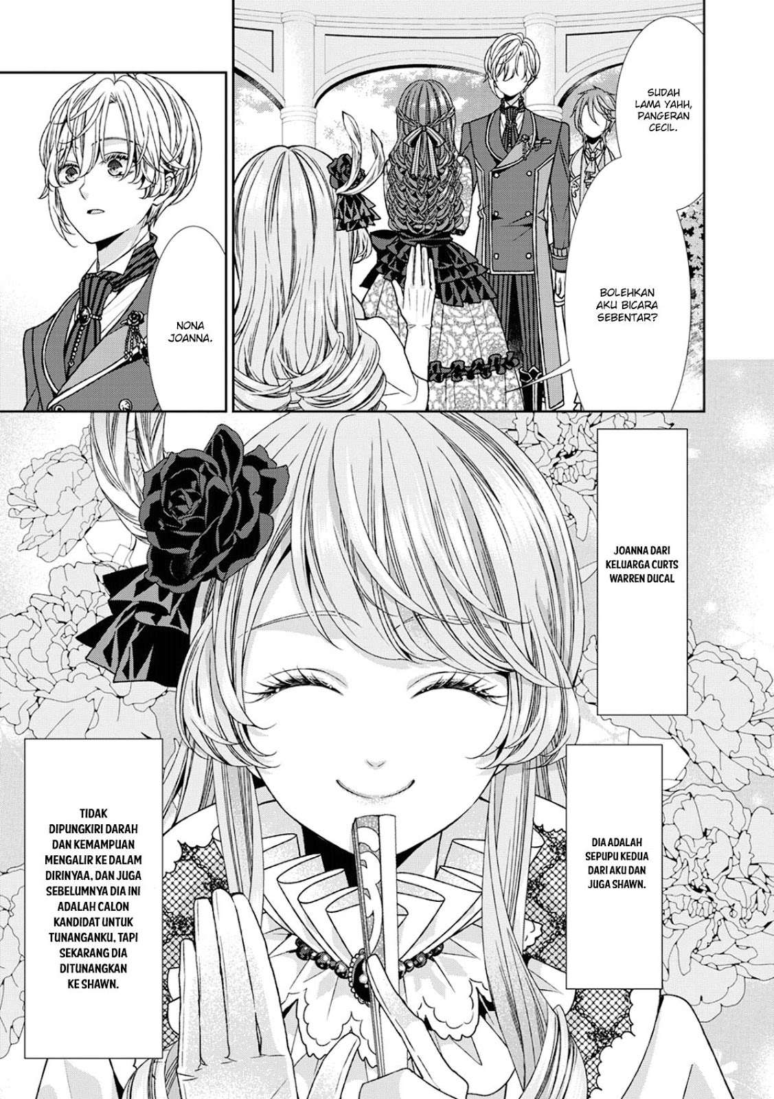 Jishou Akuyaku Reijou na Konyakusha no Kansatsu Kiroku Chapter 06 Gambar 19