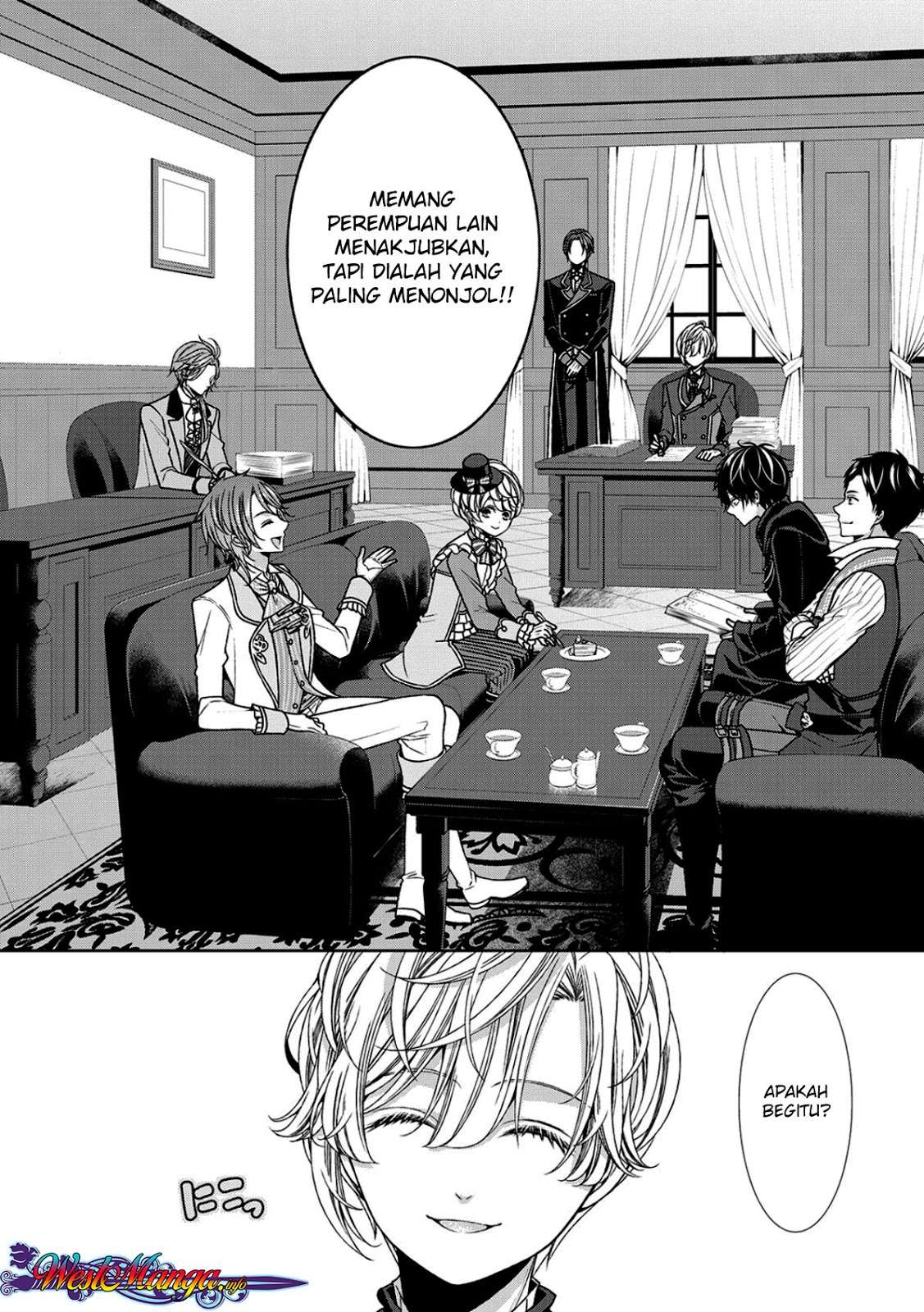 Jishou Akuyaku Reijou na Konyakusha no Kansatsu Kiroku Chapter 06 Gambar 5