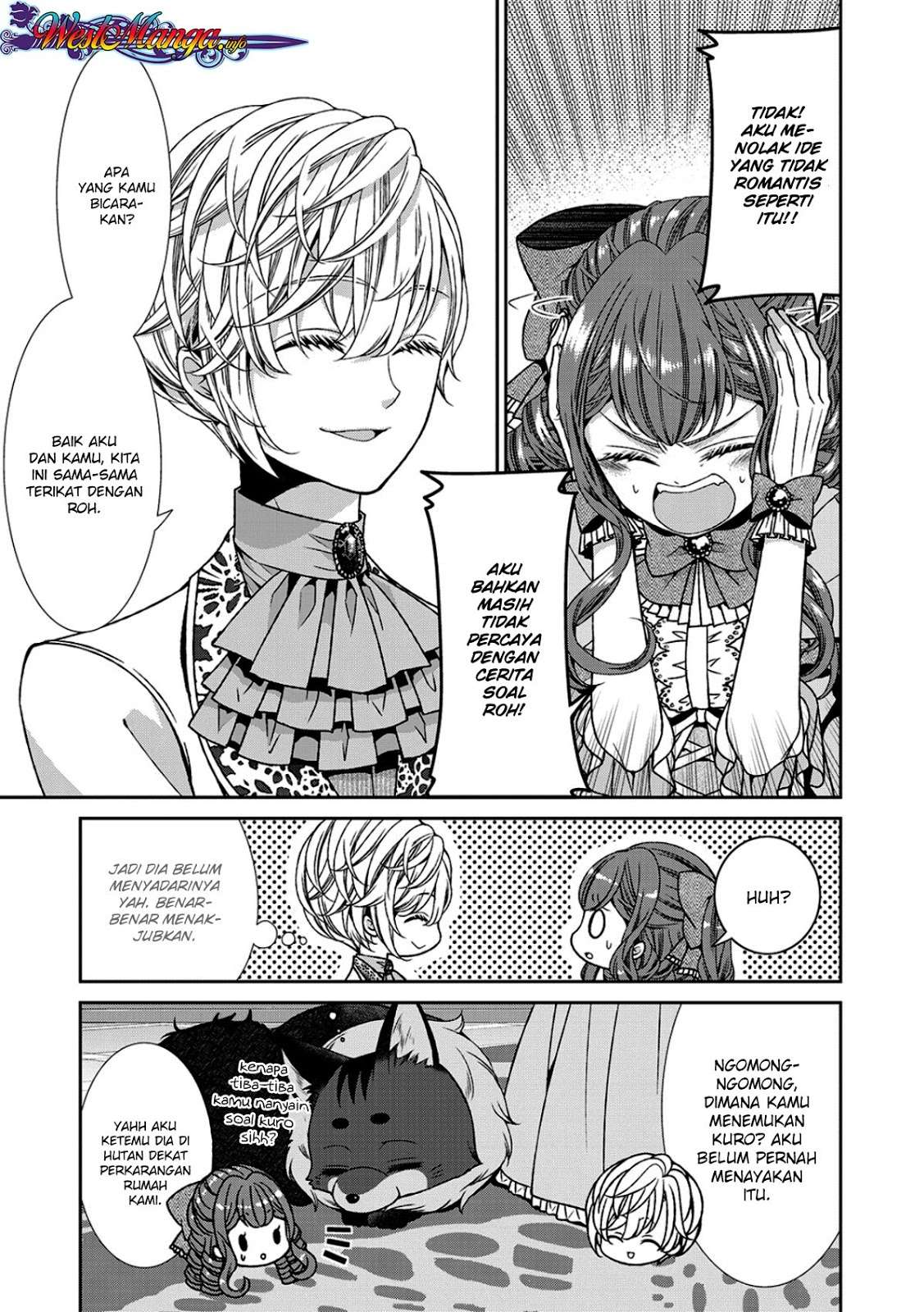Jishou Akuyaku Reijou na Konyakusha no Kansatsu Kiroku Chapter 05 Gambar 19