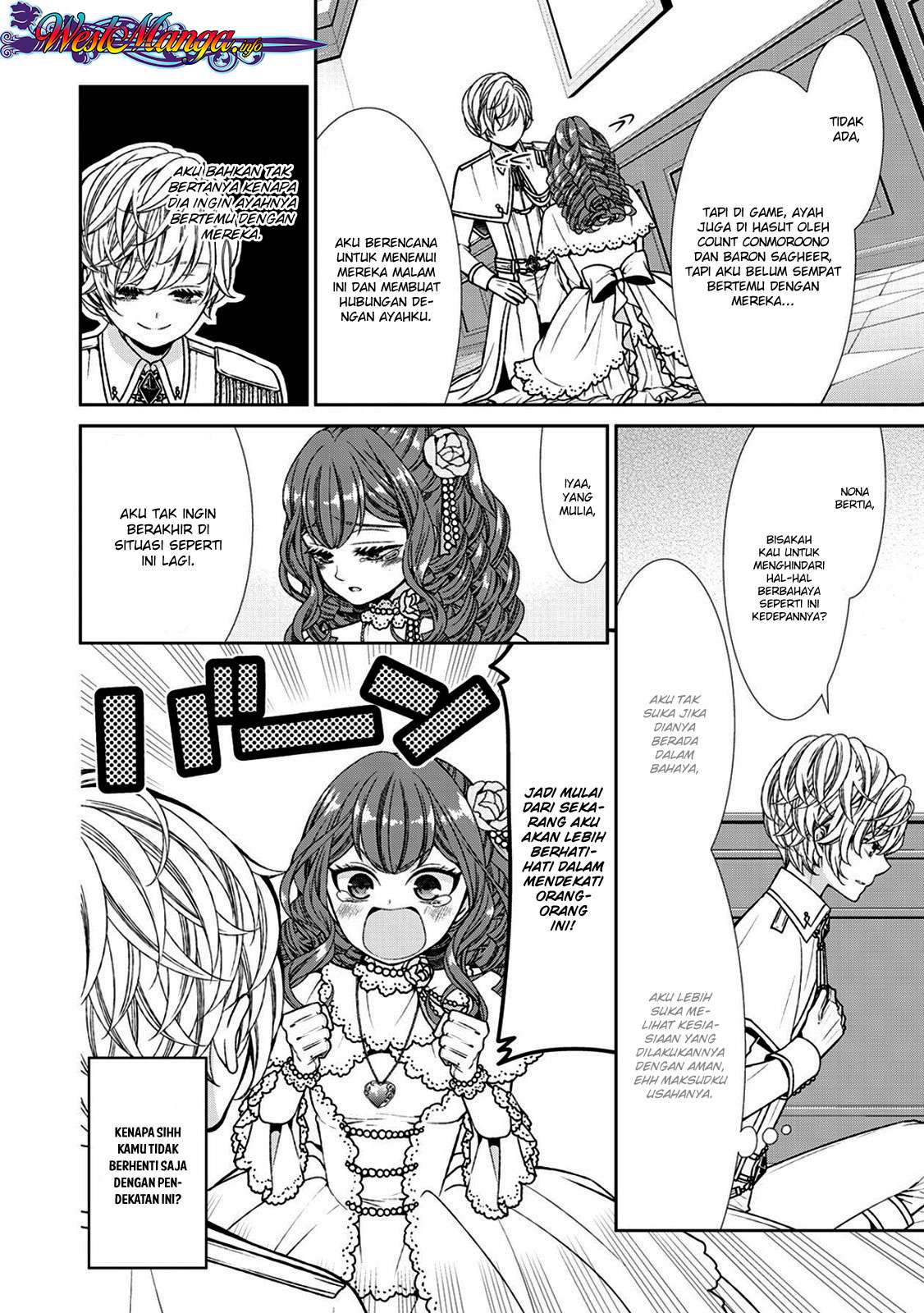 Jishou Akuyaku Reijou na Konyakusha no Kansatsu Kiroku Chapter 03 Gambar 20