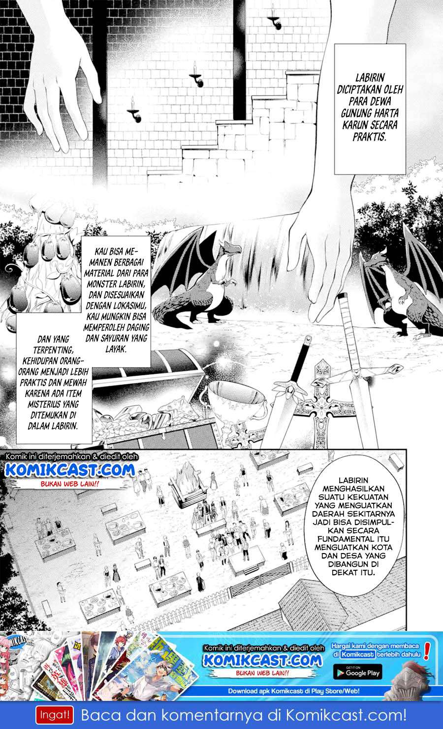 Baca Manga The Labyrinth Raids of the Ultimate Tank ~The Tank Possessing a Rare 9,999 Endurance Skill was Expelled from the Hero Party~ Chapter 8.1 Gambar 2