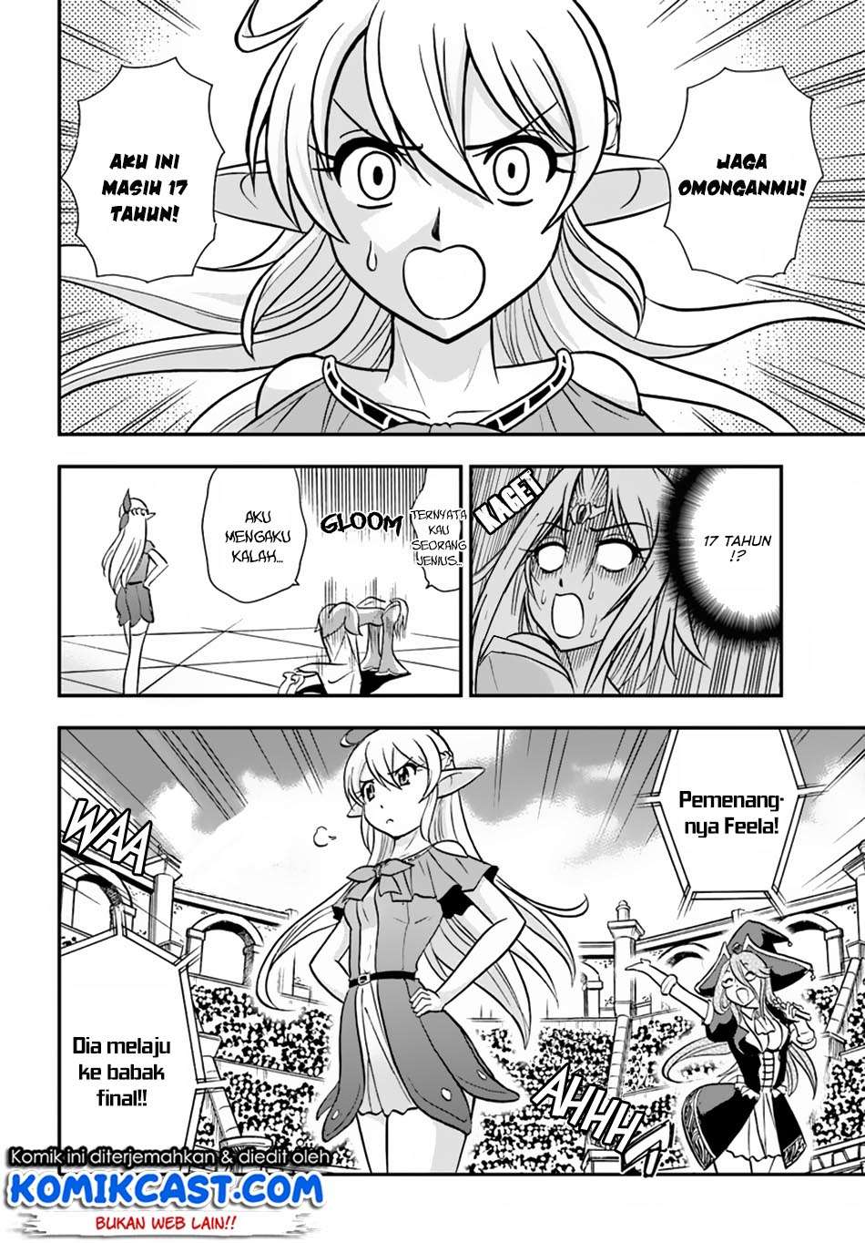 Mahou? Sonna Koto yori Kinniku da! Chapter 11 Gambar 16