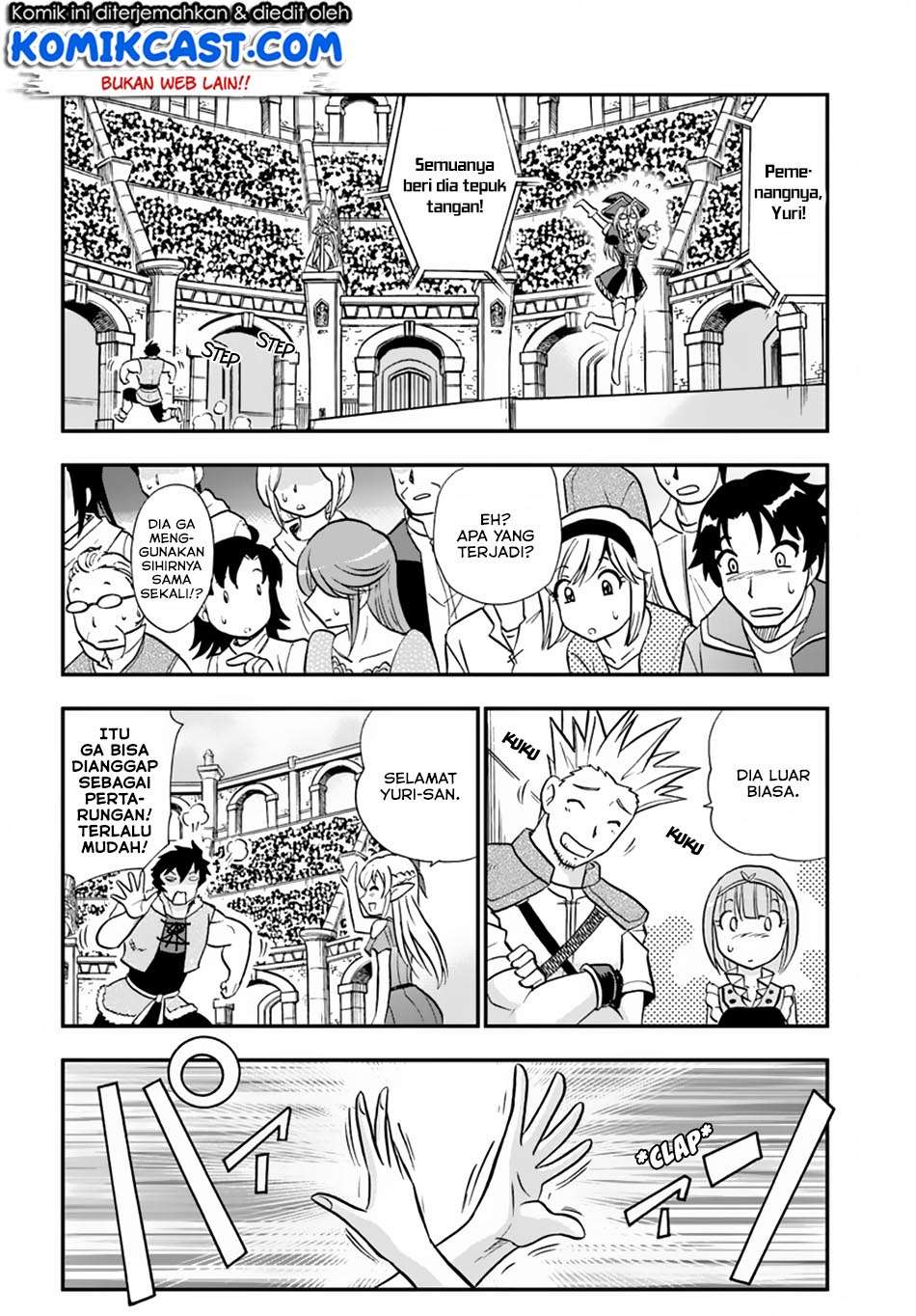 Mahou? Sonna Koto yori Kinniku da! Chapter 10 Gambar 36