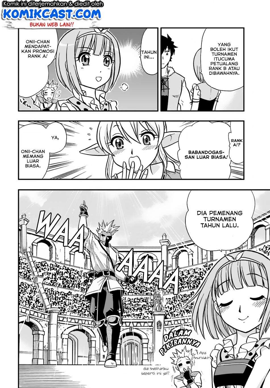 Mahou? Sonna Koto yori Kinniku da! Chapter 9 Gambar 20