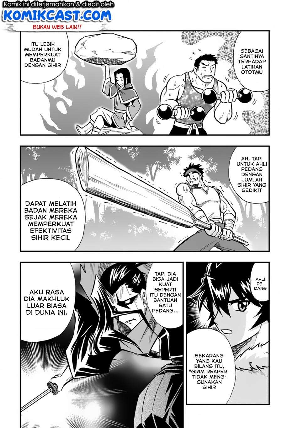 Mahou? Sonna Koto yori Kinniku da! Chapter 8 Gambar 8