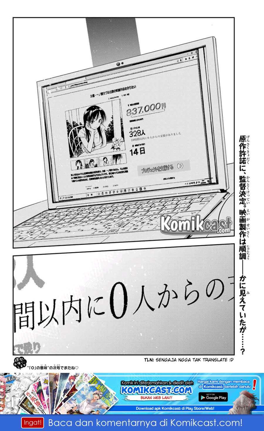 Kanojo Okarishimasu Chapter 117 Gambar 21