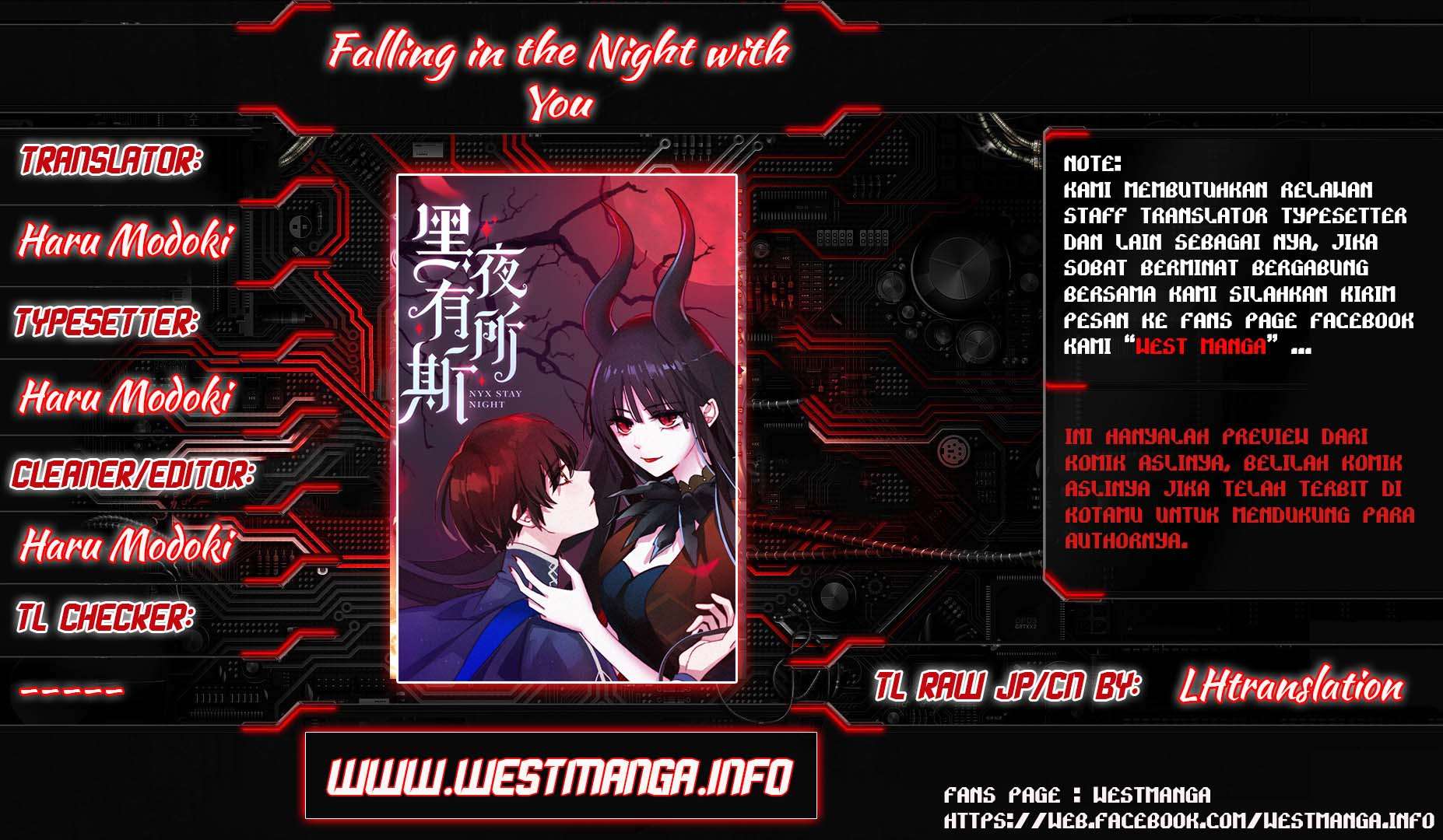 Baca Komik Falling in the Night with You Chapter 01 Gambar 1