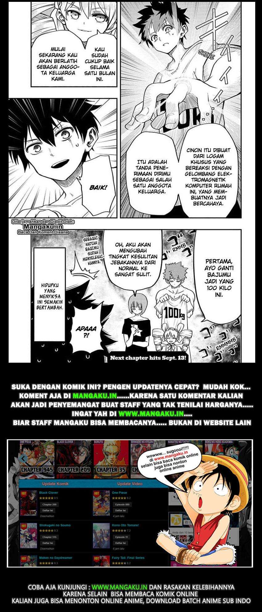Mission: Yozakura Family Chapter 03 Gambar 24