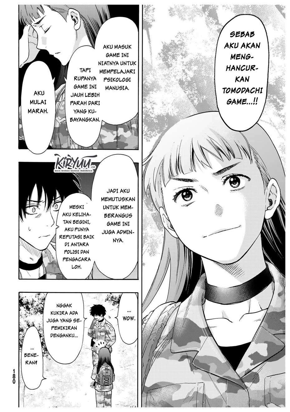 Tomodachi Game Chapter 68 Gambar 12