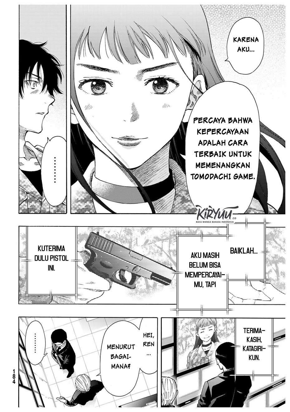 Tomodachi Game Chapter 68 Gambar 16