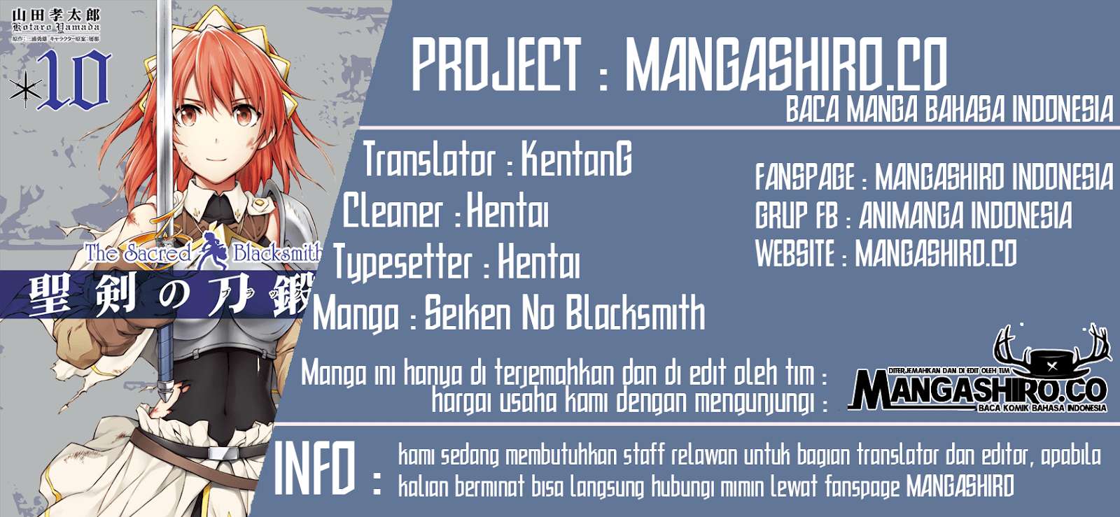 Baca Komik The Sacred Blacksmith Chapter 40 Gambar 1