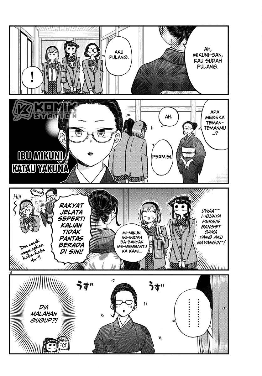 Komi-san wa Komyushou Desu Chapter 149 Gambar 9