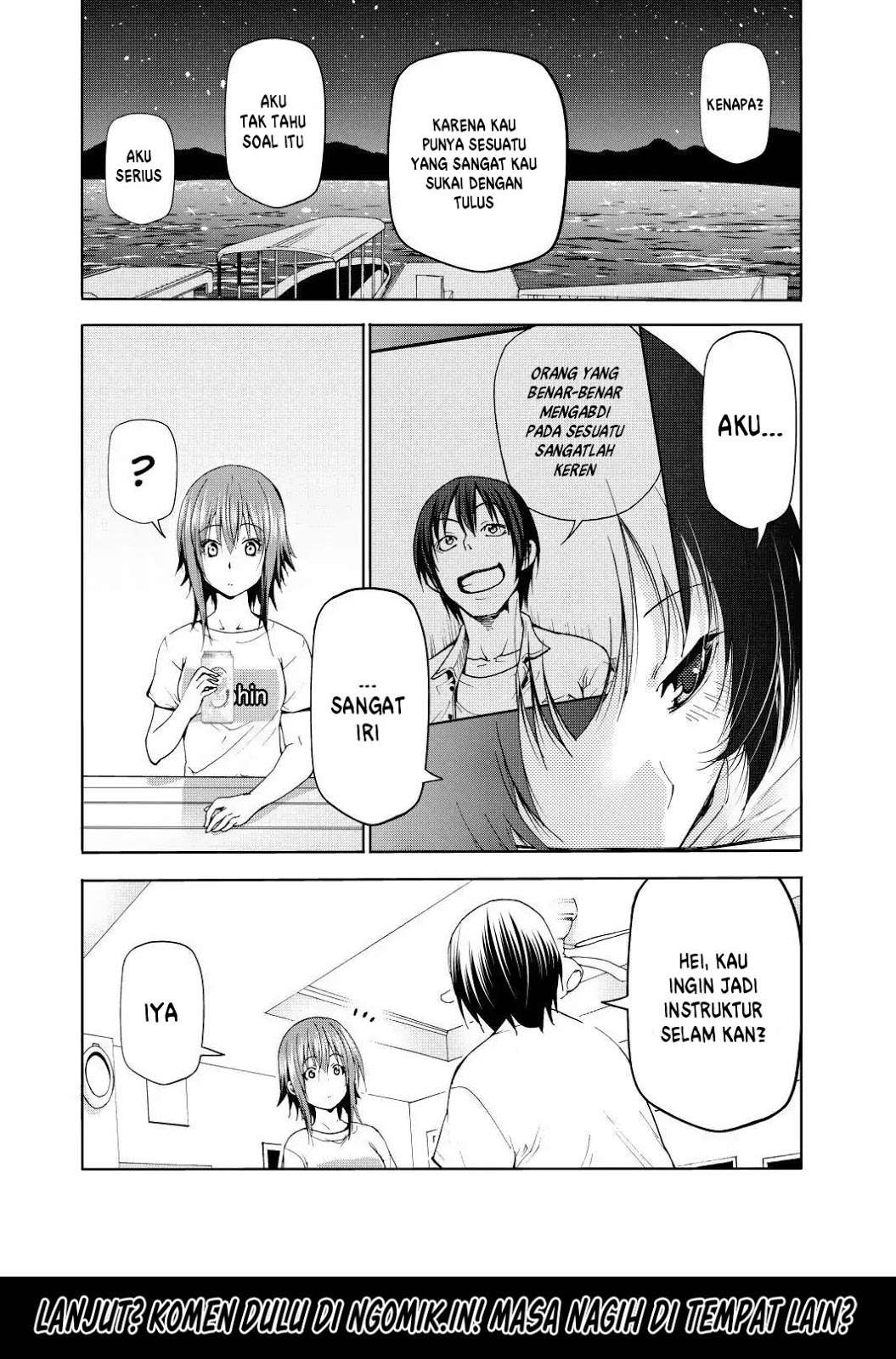 Grand Blue Chapter 55 Gambar 30