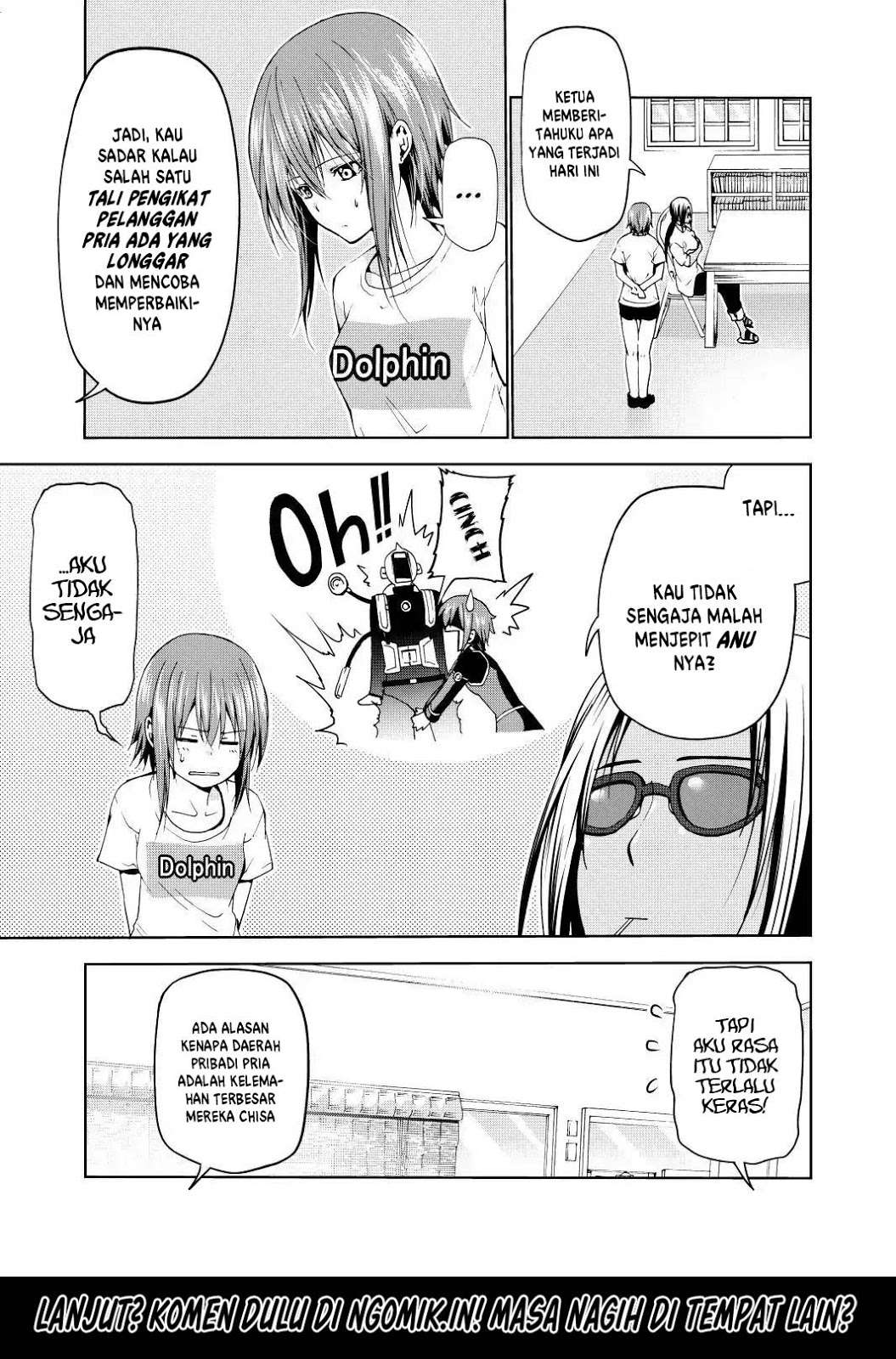 Grand Blue Chapter 55 Gambar 6
