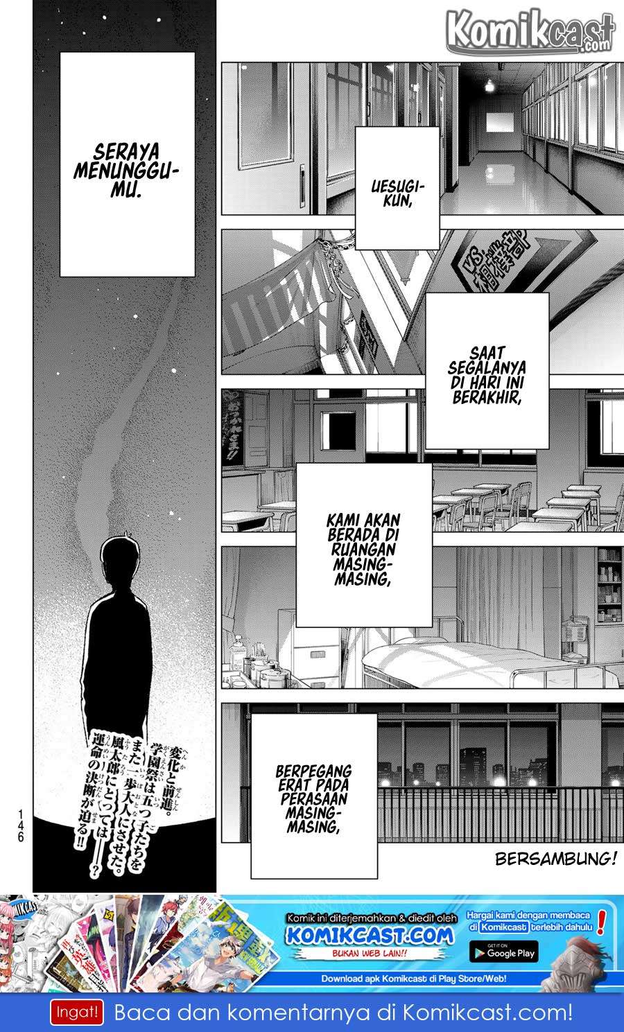 Go-toubun no Hanayome Chapter 112 Gambar 21