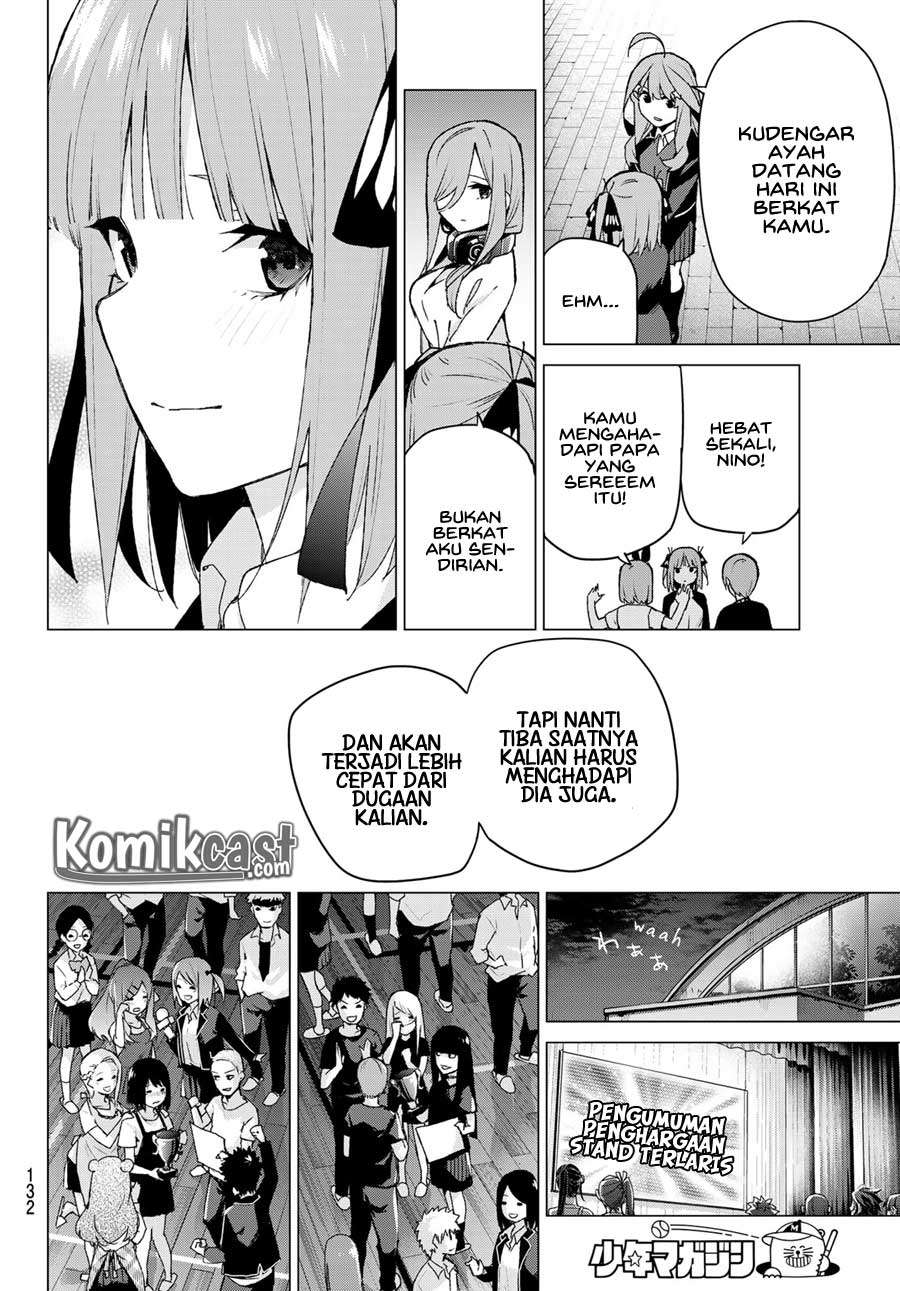 Go-toubun no Hanayome Chapter 112 Gambar 8